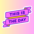 This Is The Day – Die Cut Sticker