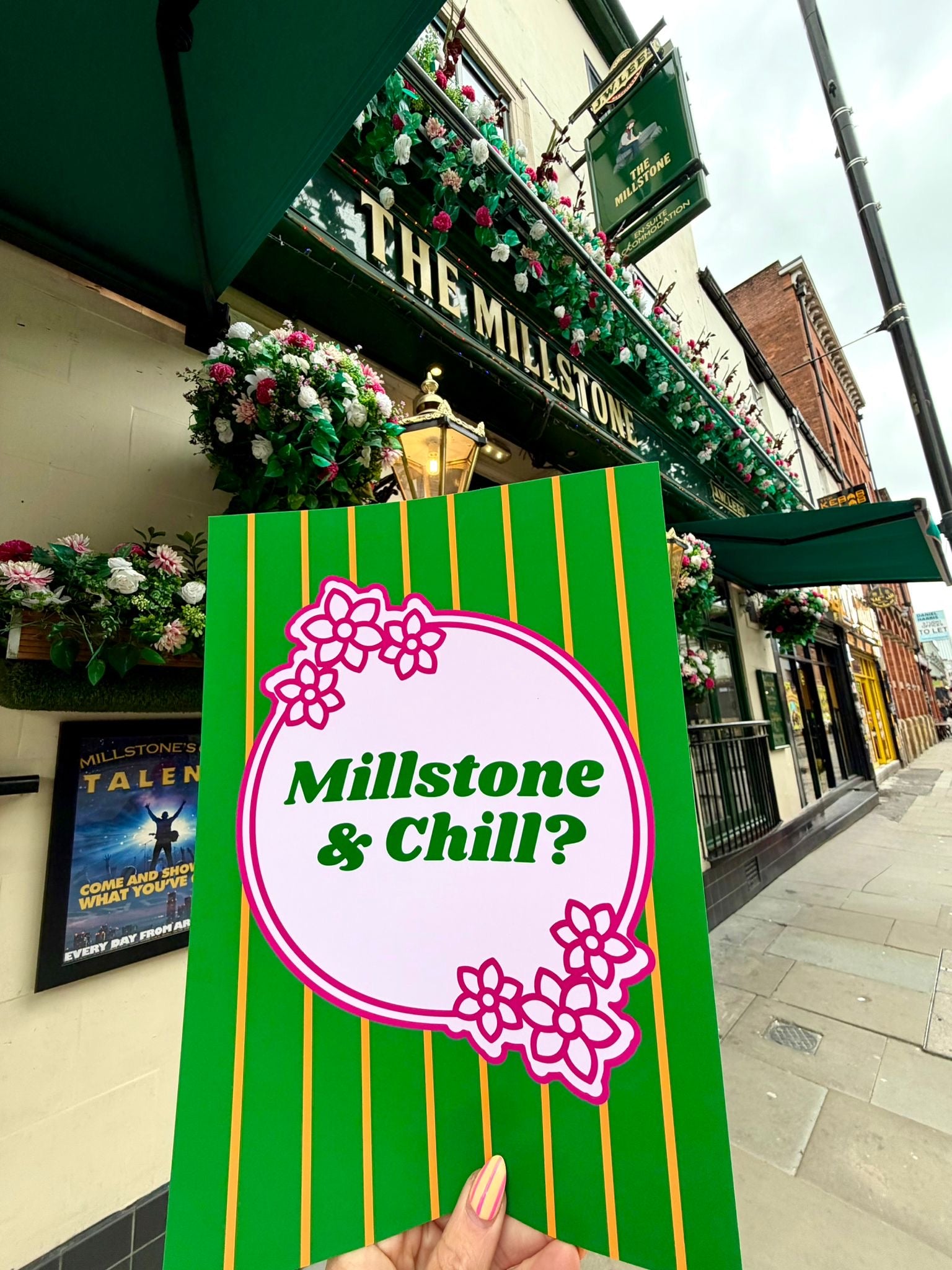 Millstone & Chill Quote Print