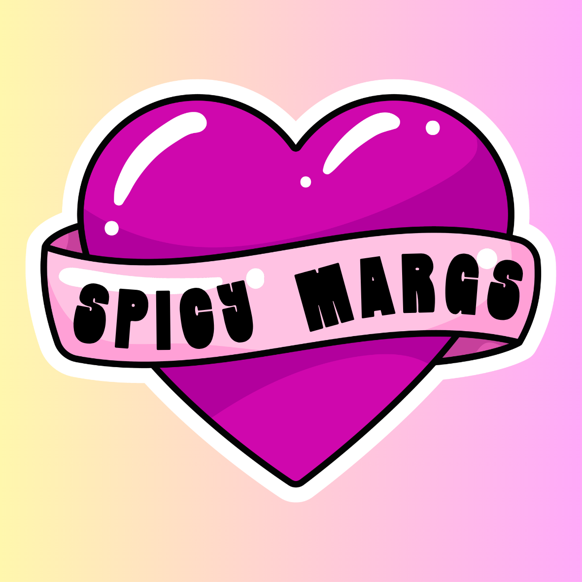 Spicy Margs – Die Cut Sticker