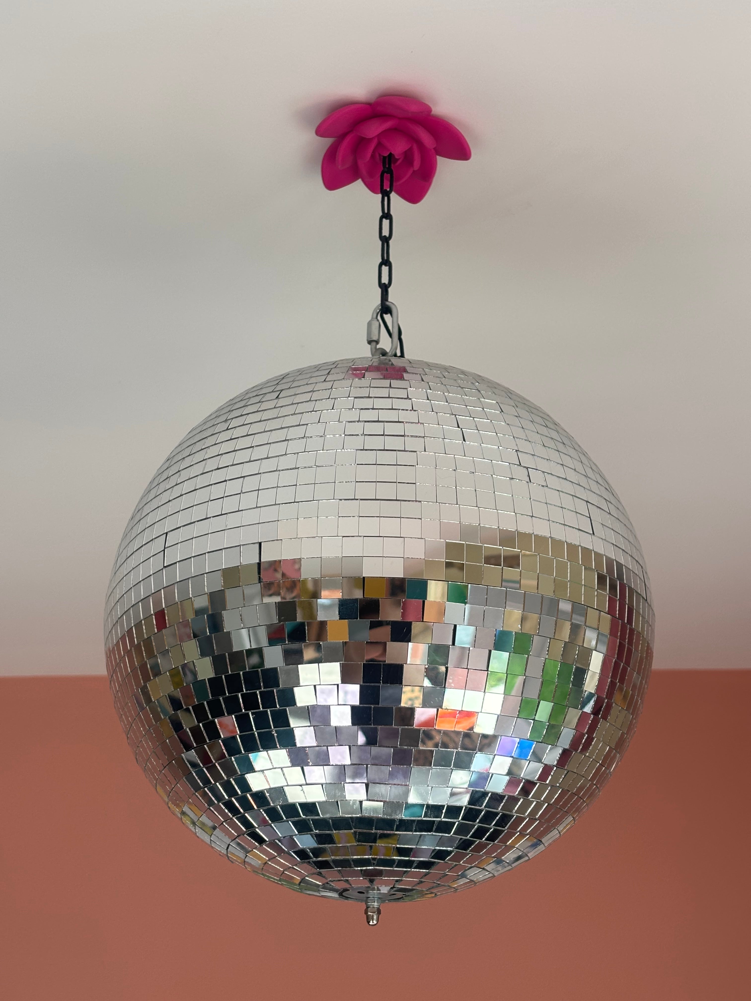 Decorative Water Lily Ceiling Rose For Disco Ball