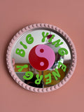 Big Ying Energy - 15cm Framed Acrylic Mirror Trinket Tray