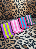 Bold Striped Phone Stand – Colourful Desk Accessory