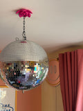 Water Lily Ceiling Rose – Decorative Disco Ball Mount
