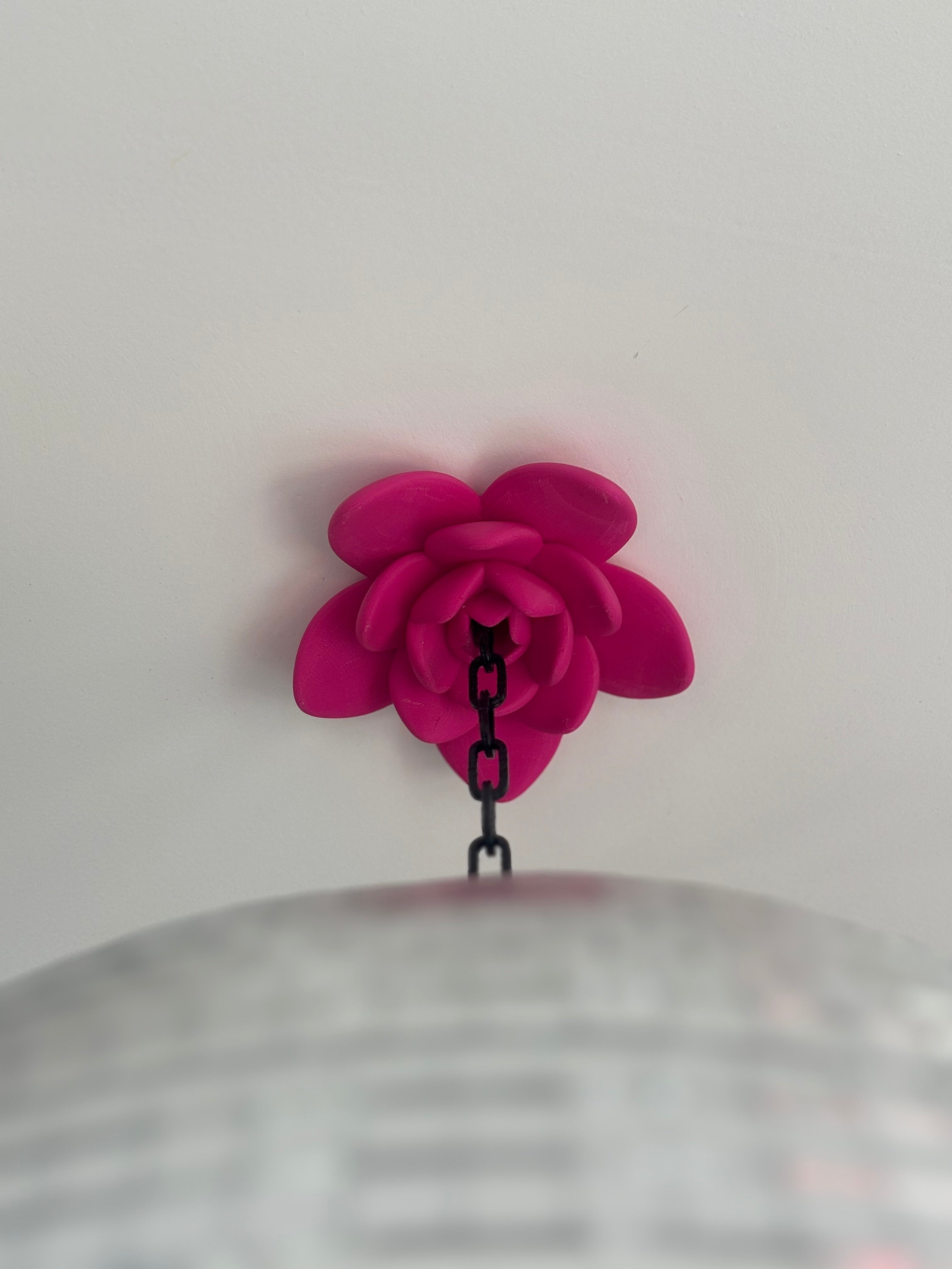 Decorative Water Lily Ceiling Rose For Disco Ball