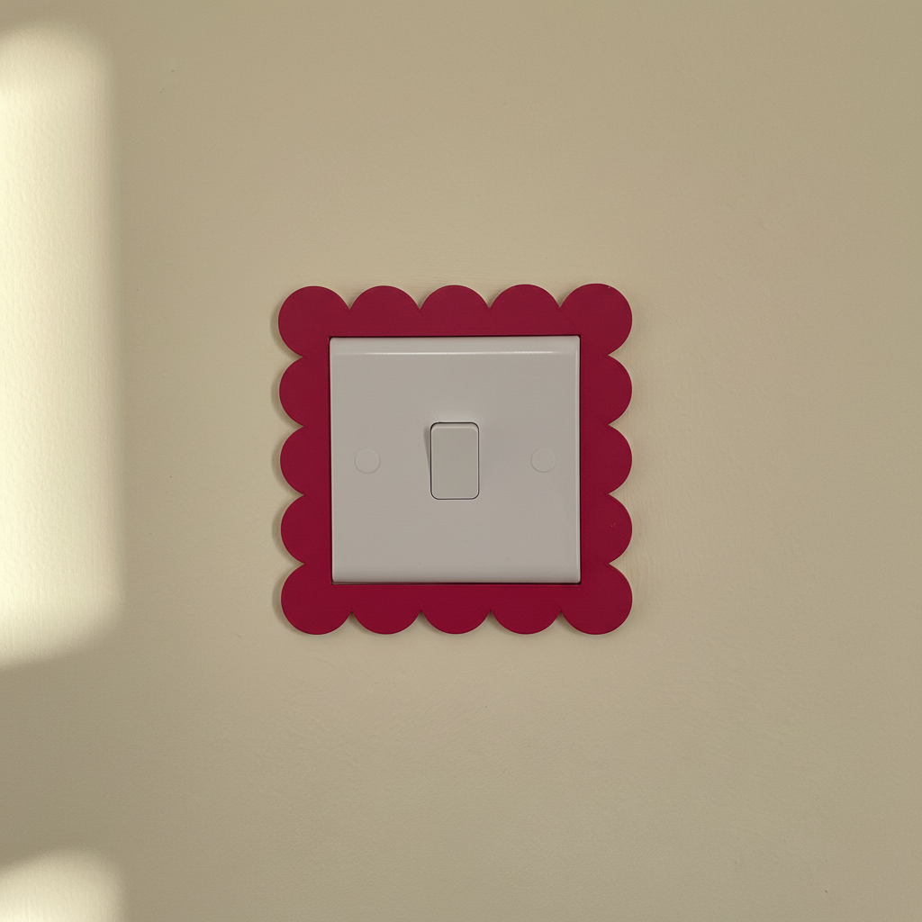 Switch surround on butter wall 6