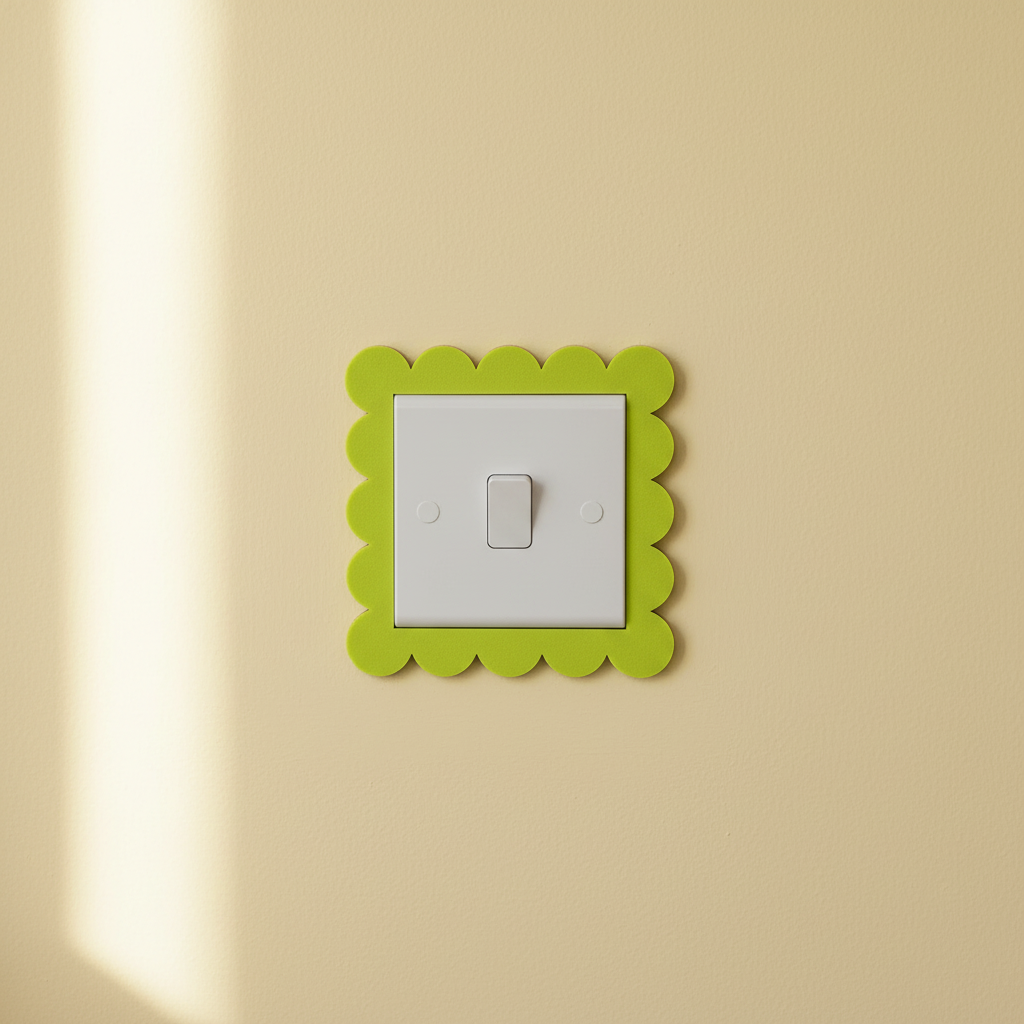 Switch surround on butter wall 7